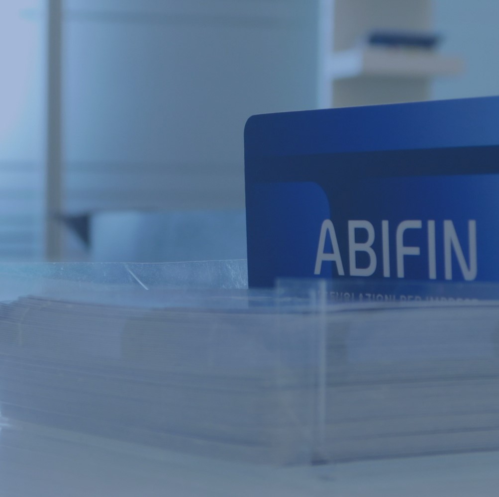 Biglietto da visita Abifin