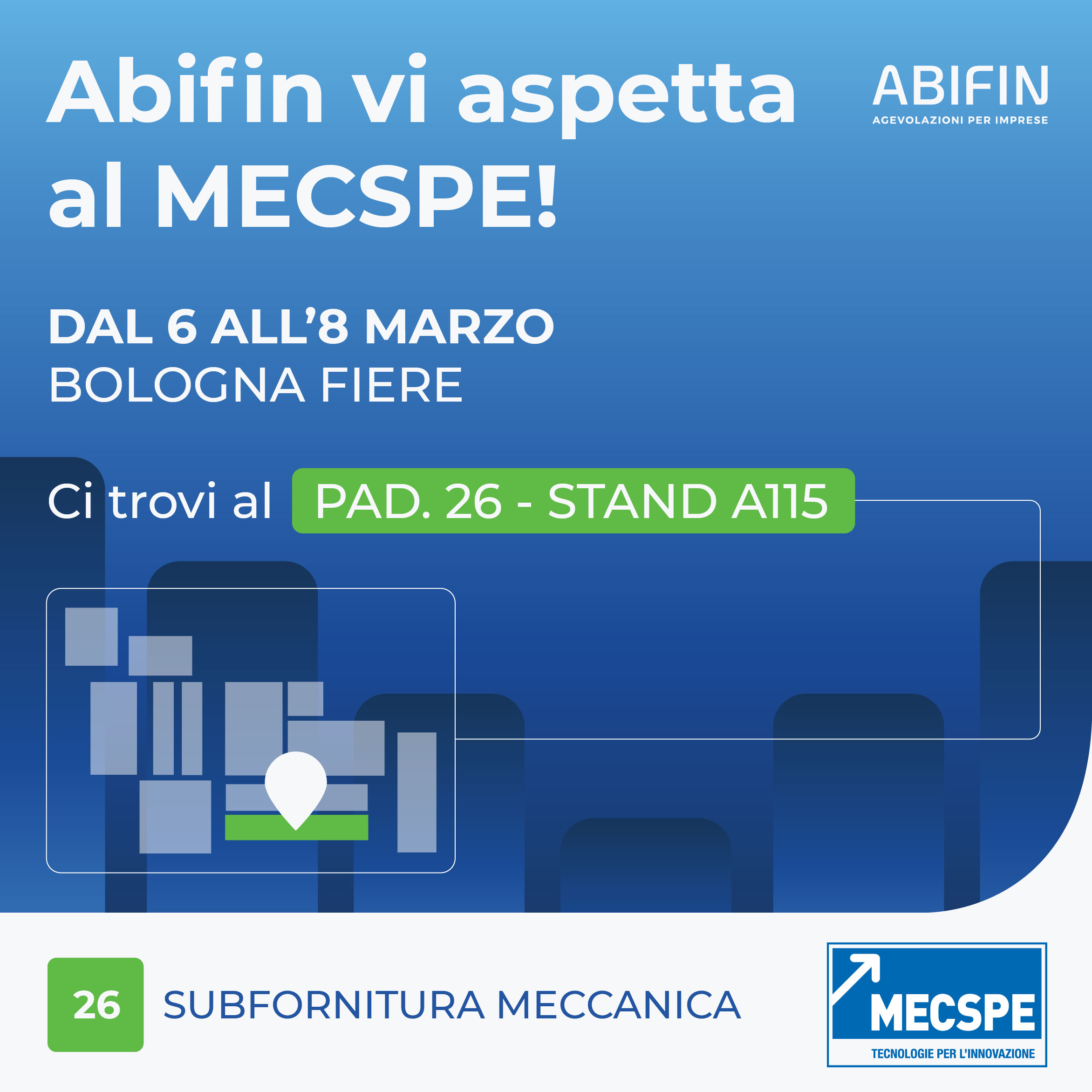 FIERA MECSPE ABIFIN FINANZA AGEVOLATA